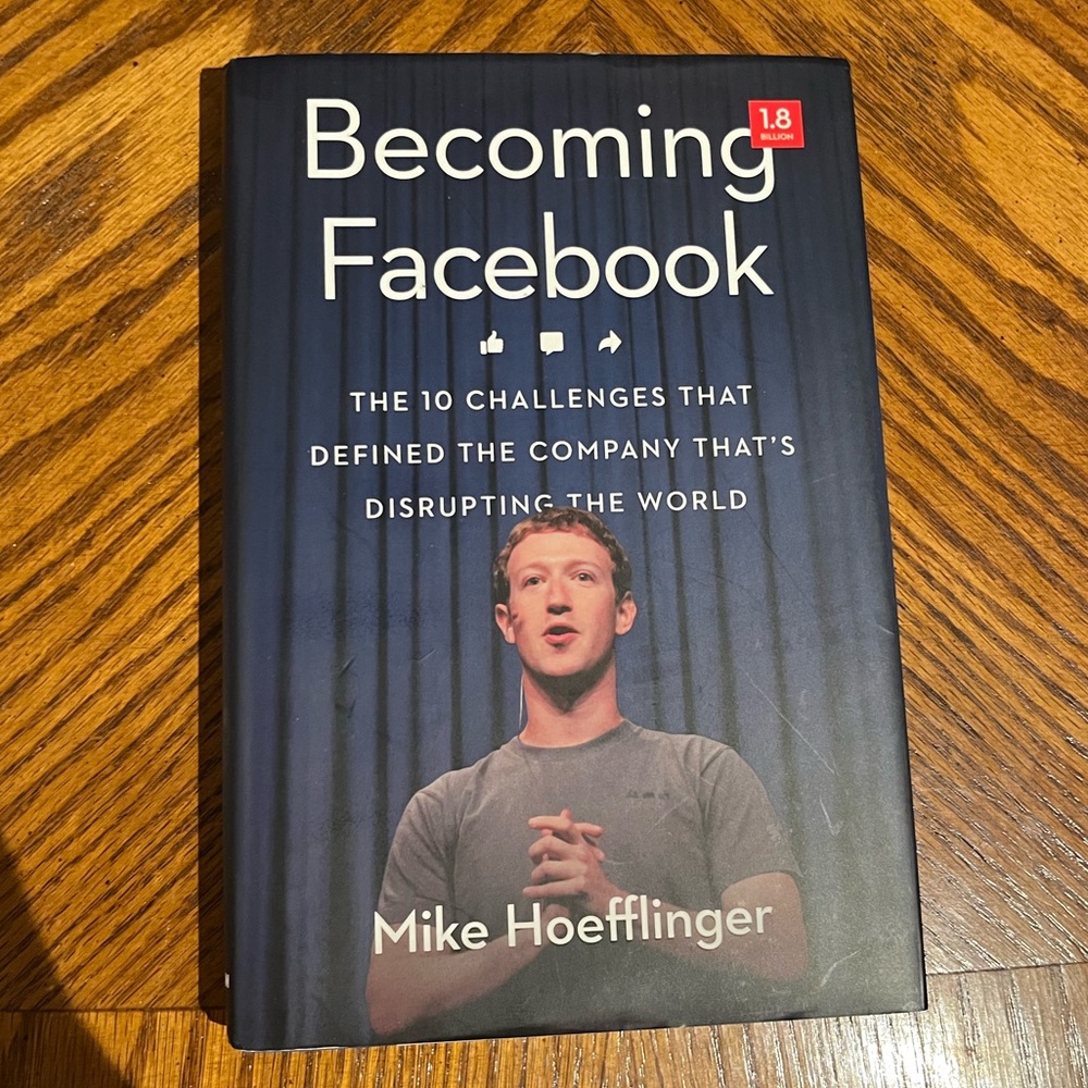 3/$20 Books: Becoming Facebook by Mike Hoefflinger